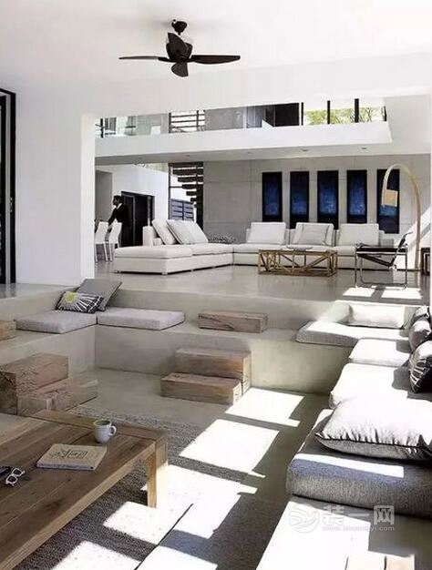 为何深圳装修少见下沉式客厅设计 原来竟与风水有关